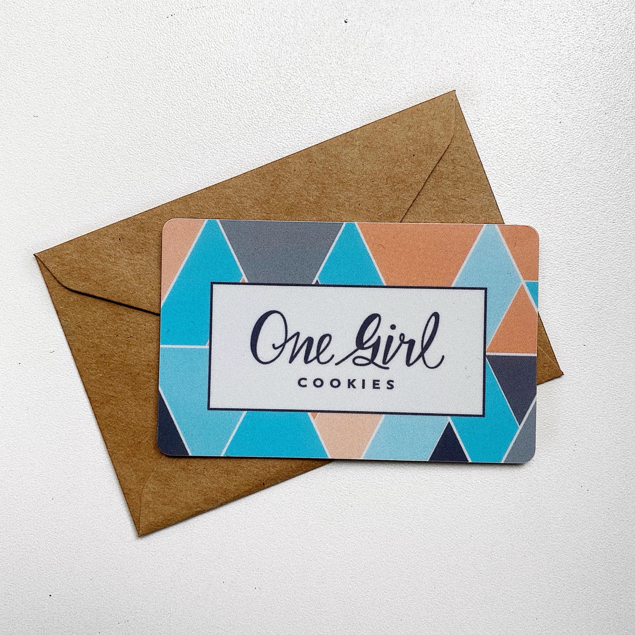 New One Girl Cookies Gift Card Large